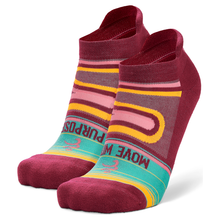 Load image into Gallery viewer, Balega Grit & Grace "Move With Purpose" No Show Sock  Wildberry / Oriole
