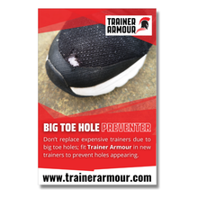 Load image into Gallery viewer, Trainer Armour Big Toe Hole Preventer