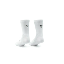 Load image into Gallery viewer, Versus Classic White Active Crew Socks