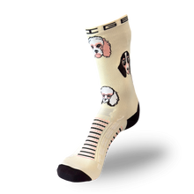 Load image into Gallery viewer, Steigen Unisex 3/4 Length Sock Dogs
