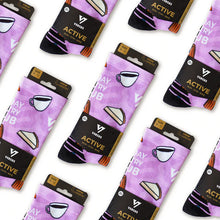 Load image into Gallery viewer, Versus Friday Pastry Club Active Crew Socks
