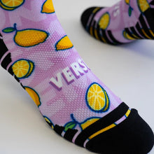 Load image into Gallery viewer, Versus Lemon Active Crew Socks