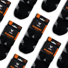 Load image into Gallery viewer, Versus Midnight Black Running Ankle Socks