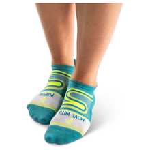Load image into Gallery viewer, Balega Grit & Grace "Move With Purpose" No Show Sock Teal