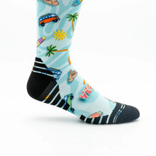 Load image into Gallery viewer, Versus Summer Vibes Active Crew Socks