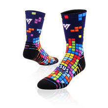 Load image into Gallery viewer, Versus Tetris Active Crew Socks