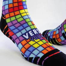Load image into Gallery viewer, Versus Tetris Active Crew Socks