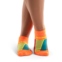 Load image into Gallery viewer, Balega Grit &amp; Grace &quot;Positive Energy&quot; No Show Sock  Orange
