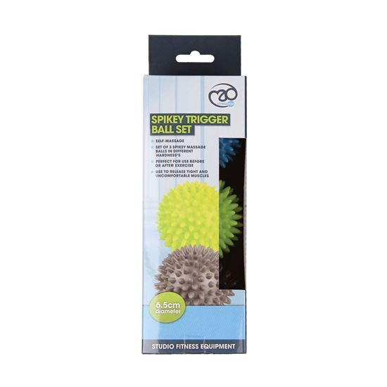 Fitness Mad Spikey Massage Ball (Set of 3)