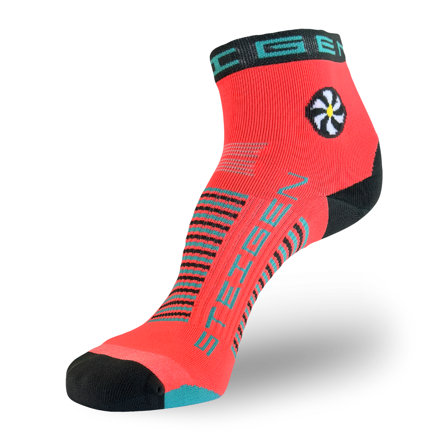 Steigen Unisex 1/4 Length Vector Red
