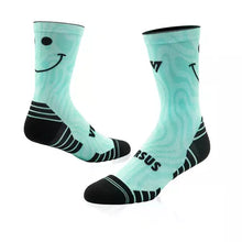 Load image into Gallery viewer, Versus Bubblegum Smile Active Crew Socks

