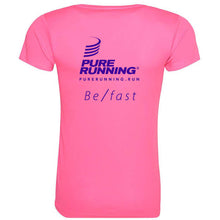 Load image into Gallery viewer, Pure Running Be/Fast Women&#39;s Short sleeve tee
