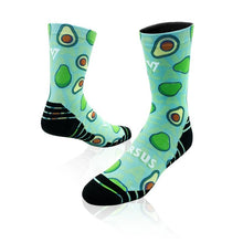 Load image into Gallery viewer, Versus Avocado Active Crew Socks
