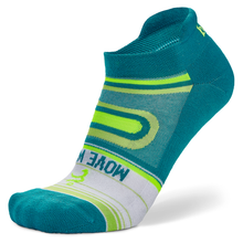 Load image into Gallery viewer, Balega Grit &amp; Grace &quot;Move With Purpose&quot; No Show Sock Teal
