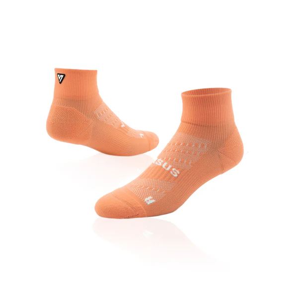 Versus Peachy Running Quarter Socks