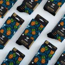 Load image into Gallery viewer, Versus Pineapple Active Crew Socks
