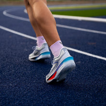 Load image into Gallery viewer, Versus Purple Running Quarter Socks
