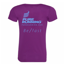 Load image into Gallery viewer, Pure Running Be/fast Women's Short Sleeve Tee
