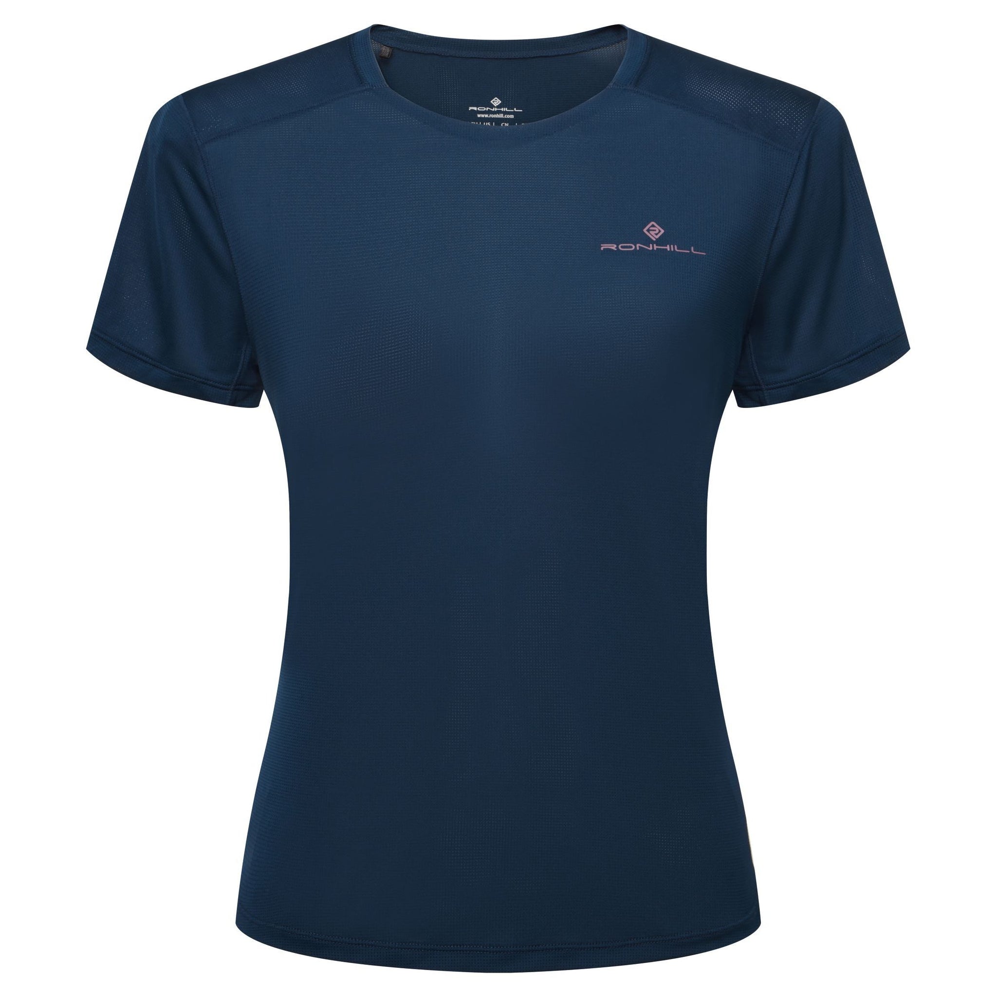 Camiseta Manga Corta Tencel Lila | Playeras Deportivas De Mujer