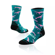 Load image into Gallery viewer, Versus Whale Active Crew socks
