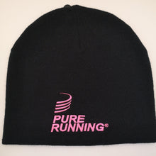 Load image into Gallery viewer, Pure Running Classic Beanie Pink Logo
